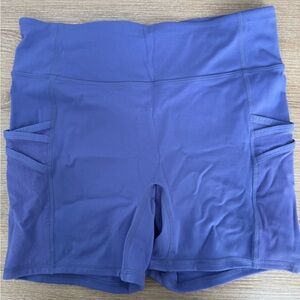 Fabletics Women's Blue Bike Shorts